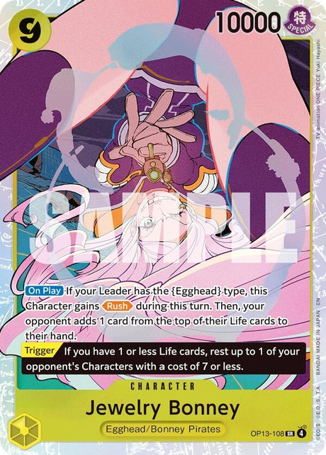 Image for Jewelry Bonney (108) (OP13-108) (Foil) (Carrying On His Will) - One Piece Card Game