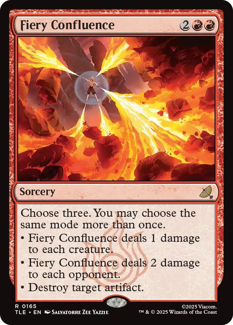 Image for Fiery Confluence (165) (Foil) (Avatar: The Last Airbender: Eternal-Legal) - Magic: The Gathering