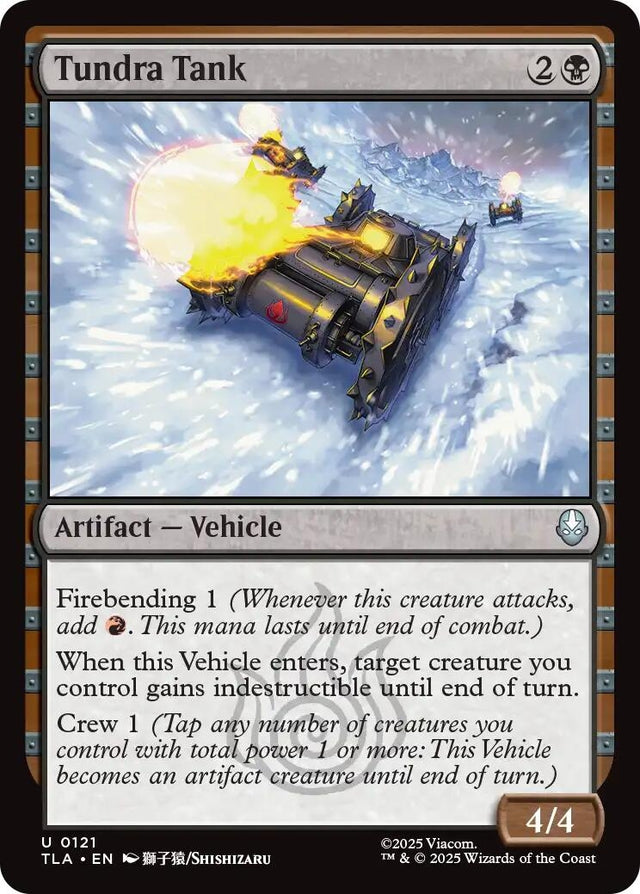 Image for Tundra Tank (121) (Avatar: The Last Airbender) - Magic: The Gathering