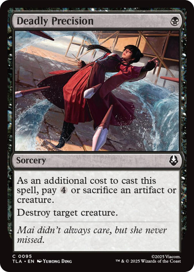 Image for Deadly Precision (95) (Avatar: The Last Airbender) - Magic: The Gathering