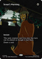Image for Scout's Warning (Borderless) (6) (Avatar: The Last Airbender: Eternal-Legal) - Magic: The Gathering