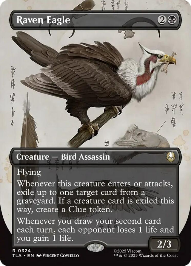 Raven Eagle (Borderless) (324) (Avatar: The Last Airbender)