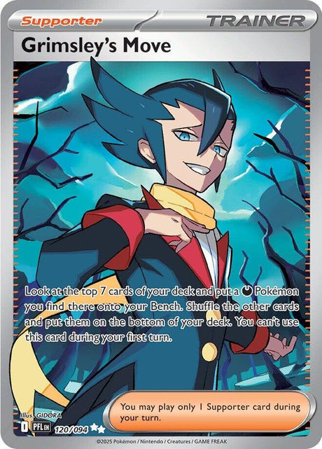 Image for Grimsley's Move (120/094) (ME02: Phantasmal Flames) - Pokemon