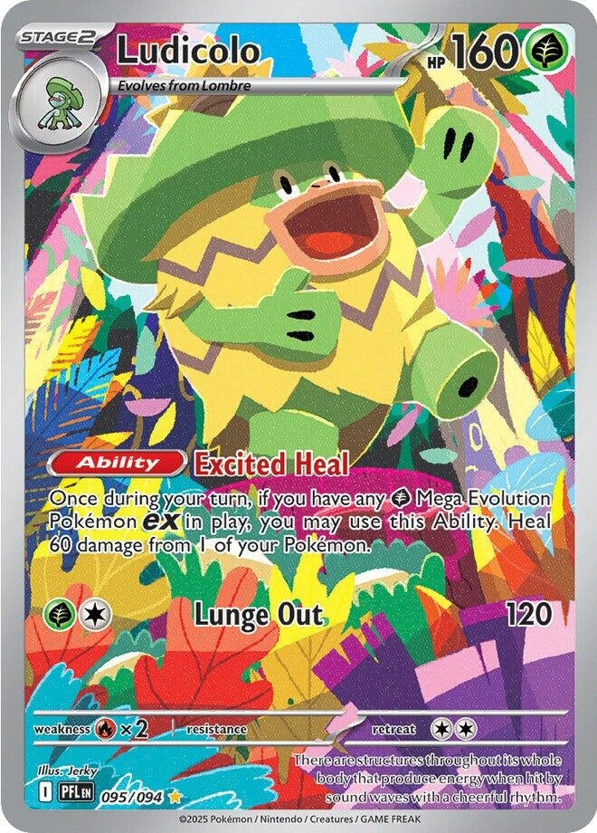 Ludicolo (095/094) (ME02: Phantasmal Flames)