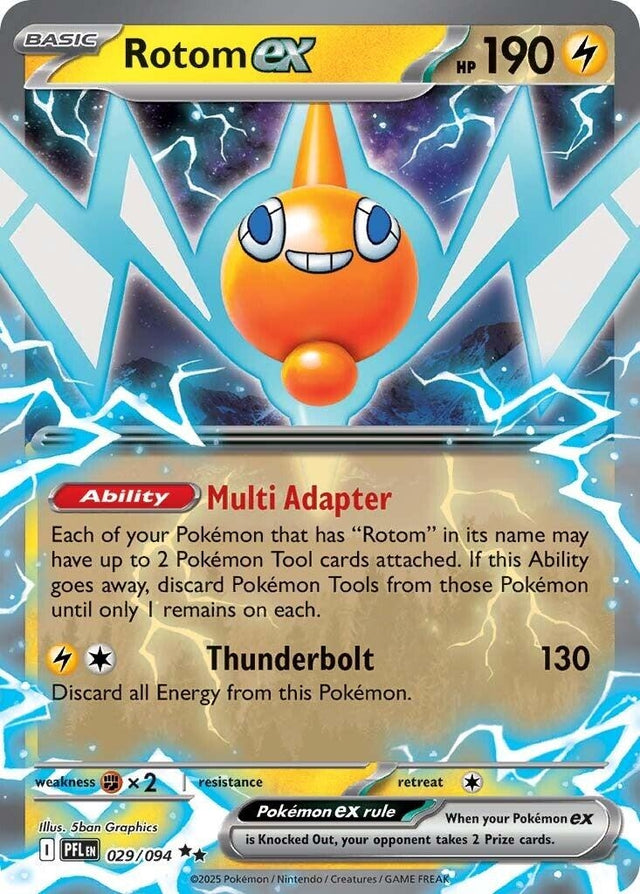 Image for Rotom ex (029/094) (ME02: Phantasmal Flames) - Pokemon