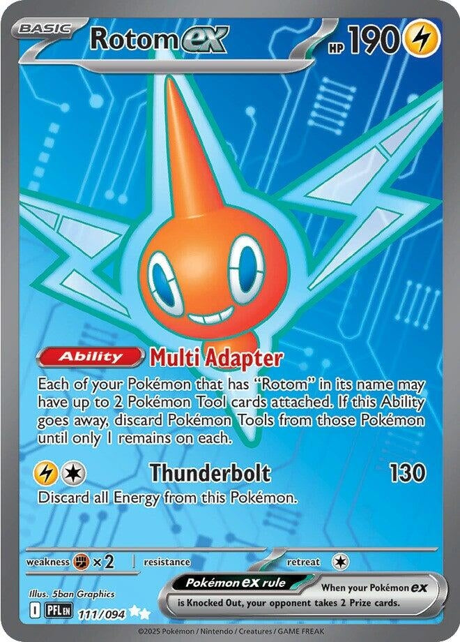 Image for Rotom ex (111/094) (ME02: Phantasmal Flames) - Pokemon