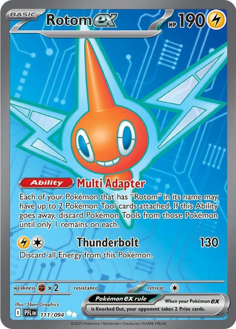 Image for Rotom ex (111/094) (ME02: Phantasmal Flames) - Pokemon