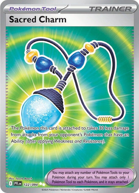Image for Sacred Charm (122/094) (ME02: Phantasmal Flames) - Pokemon