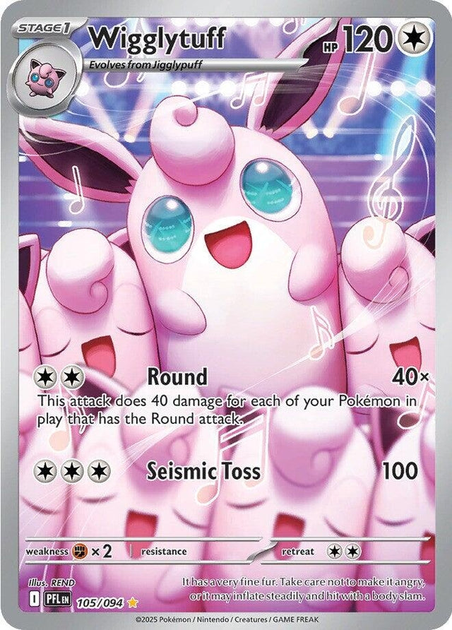 Image for Wigglytuff (105/094) (ME02: Phantasmal Flames) - Pokemon