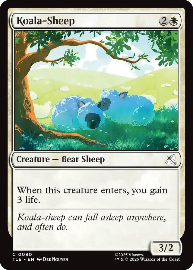Image for Koala-Sheep (80) (Foil) (Avatar: The Last Airbender: Eternal-Legal) - Magic: The Gathering