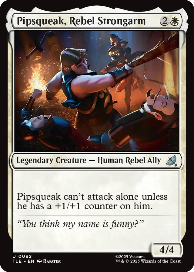 Image for Pipsqueak, Rebel Strongarm (82) (Foil) (Avatar: The Last Airbender: Eternal-Legal) - Magic: The Gathering