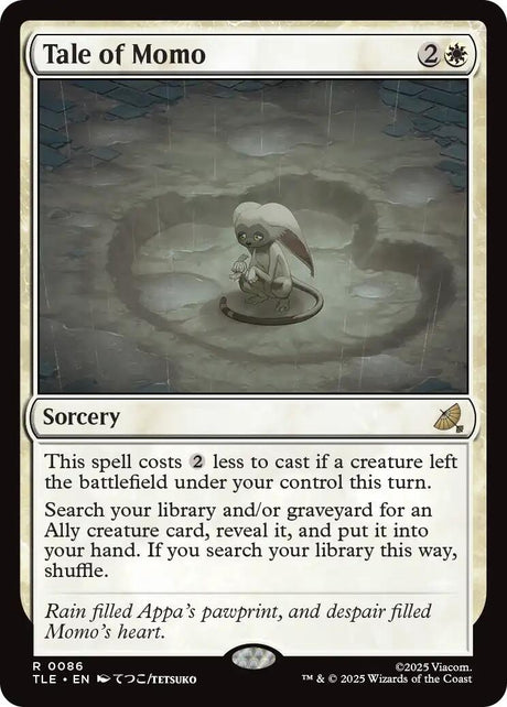 Image for Tale of Momo (86) (Foil) (Avatar: The Last Airbender: Eternal-Legal) - Magic: The Gathering
