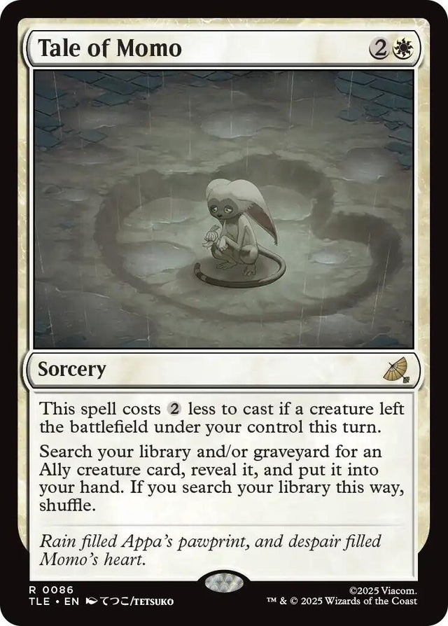 Image for Tale of Momo (86) (Foil) (Avatar: The Last Airbender: Eternal-Legal) - Magic: The Gathering
