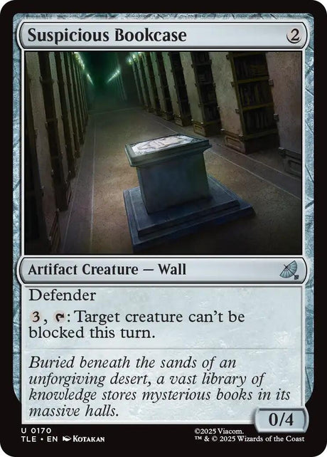 Image for Suspicious Bookcase (170) (Foil) (Avatar: The Last Airbender: Eternal-Legal) - Magic: The Gathering