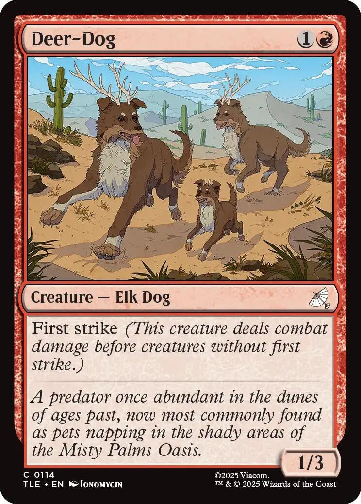 Image for Deer-Dog (114) (Foil) (Avatar: The Last Airbender: Eternal-Legal) - Magic: The Gathering