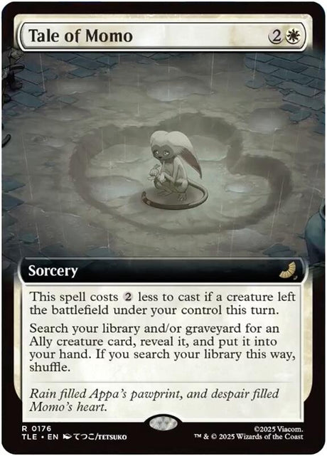 Image for Tale of Momo (Extended Art) (176) (Foil) (Avatar: The Last Airbender: Eternal-Legal) - Magic: The Gathering