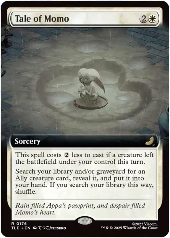 Image for Tale of Momo (Extended Art) (176) (Foil) (Avatar: The Last Airbender: Eternal-Legal) - Magic: The Gathering