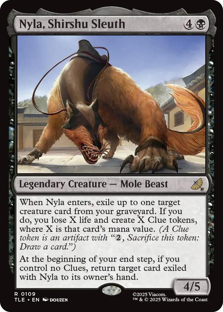 Image for Nyla, Shirshu Sleuth (109) (Foil) (Avatar: The Last Airbender: Eternal-Legal) - Magic: The Gathering