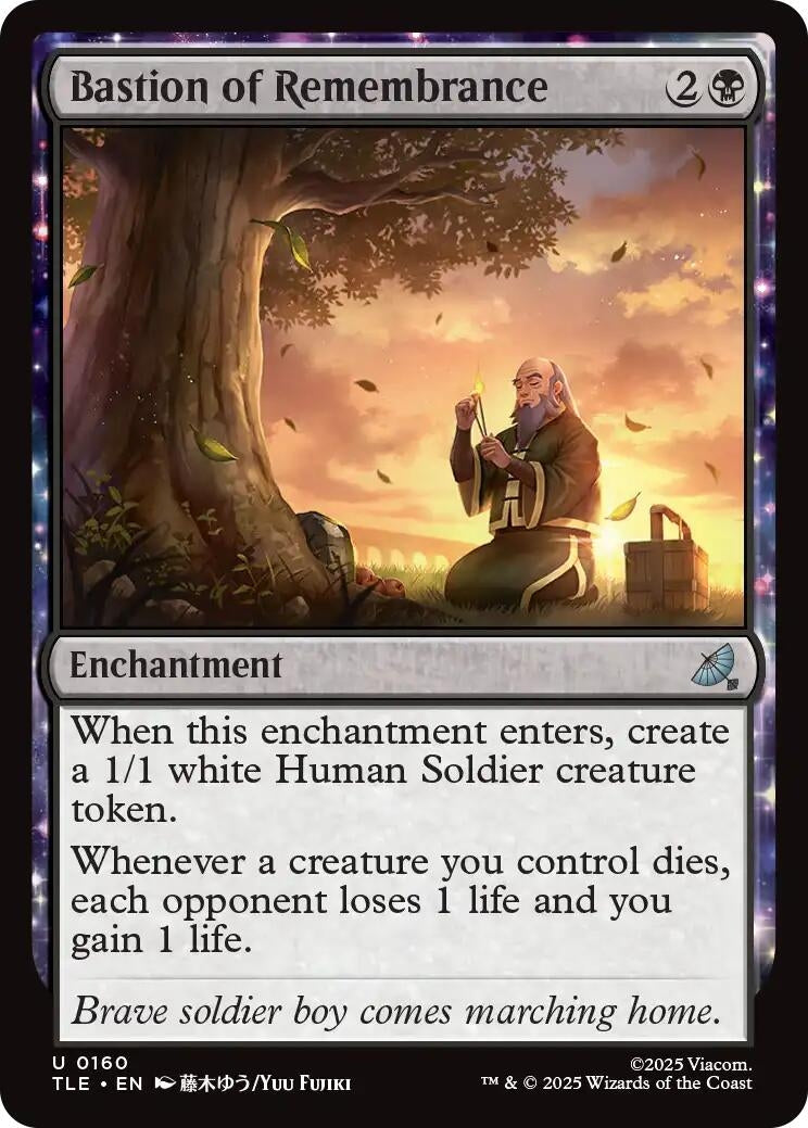 Image for Bastion of Remembrance (160) (Foil) (Avatar: The Last Airbender: Eternal-Legal) - Magic: The Gathering