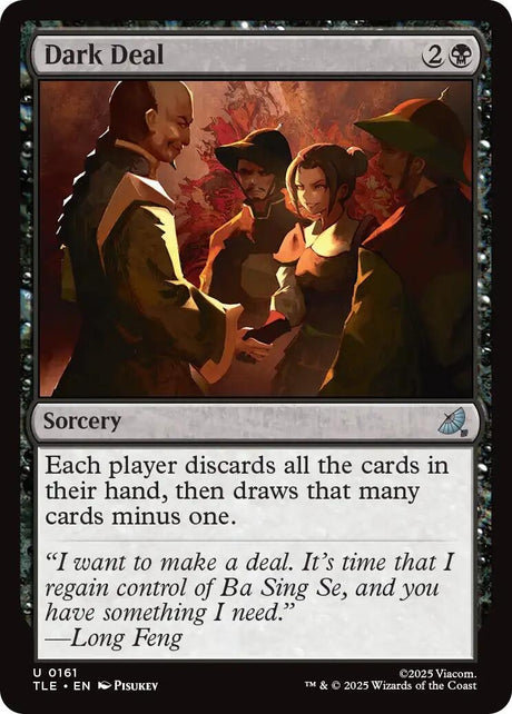 Image for Dark Deal (161) (Foil) (Avatar: The Last Airbender: Eternal-Legal) - Magic: The Gathering