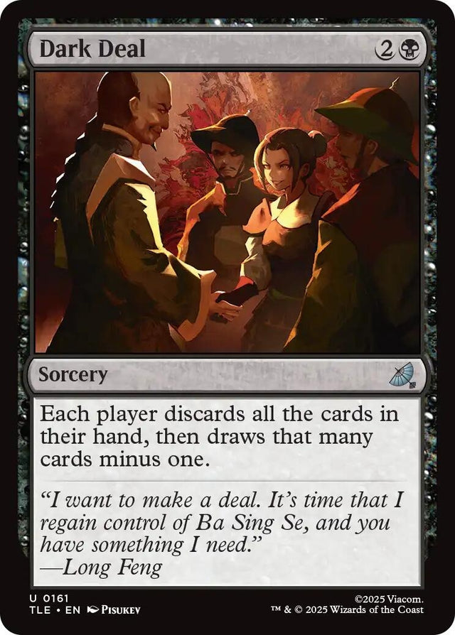 Image for Dark Deal (161) (Foil) (Avatar: The Last Airbender: Eternal-Legal) - Magic: The Gathering