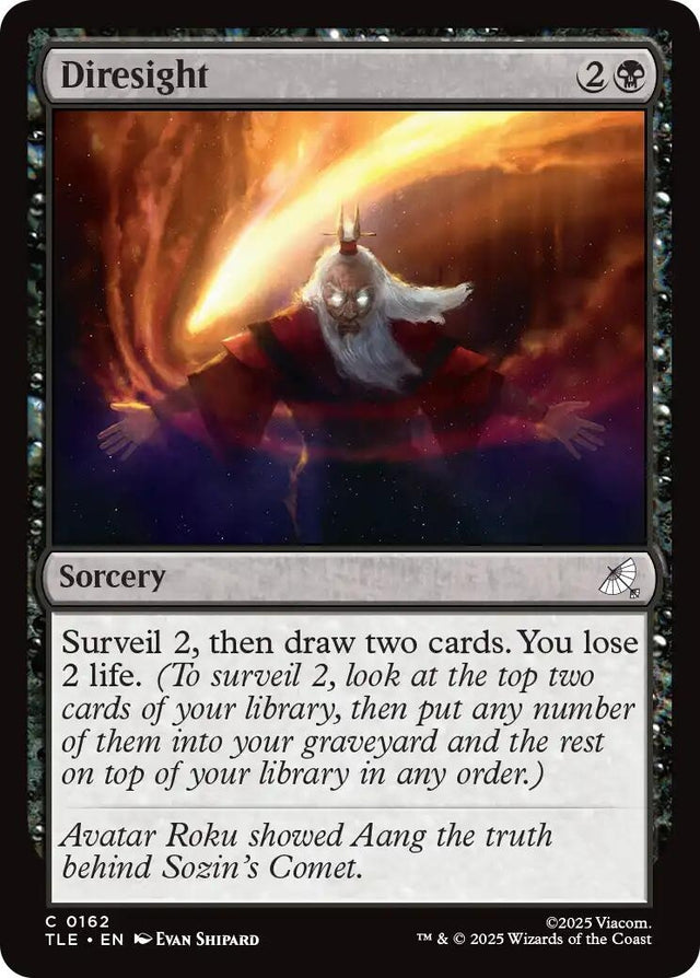 Image for Diresight (162) (Avatar: The Last Airbender: Eternal-Legal) - Magic: The Gathering