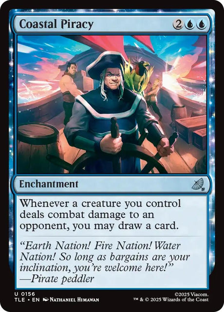 Image for Coastal Piracy (156) (Foil) (Avatar: The Last Airbender: Eternal-Legal) - Magic: The Gathering