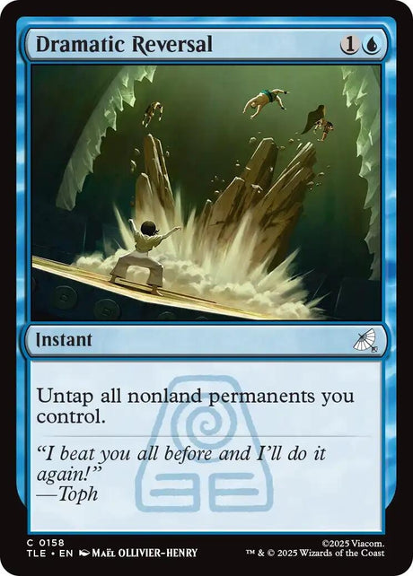 Image for Dramatic Reversal (158) (Foil) (Avatar: The Last Airbender: Eternal-Legal) - Magic: The Gathering