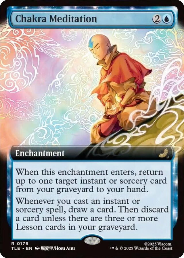 Image for Chakra Meditation (Extended Art) (179) (Foil) (Avatar: The Last Airbender: Eternal-Legal) - Magic: The Gathering