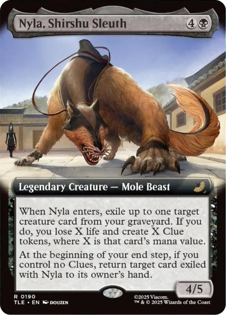 Image for Nyla, Shirshu Sleuth (Extended Art) (190) (Foil) (Avatar: The Last Airbender: Eternal-Legal) - Magic: The Gathering