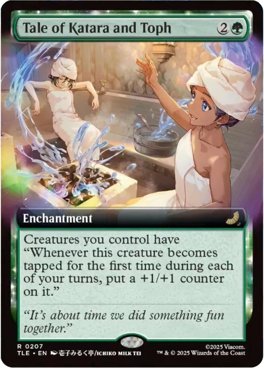 Image for Tale of Katara and Toph (Extended Art) (207) (Foil) (Avatar: The Last Airbender: Eternal-Legal) - Magic: The Gathering
