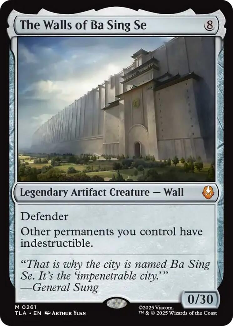 The Walls of Ba Sing Se (261) (Foil) (Avatar: The Last Airbender)