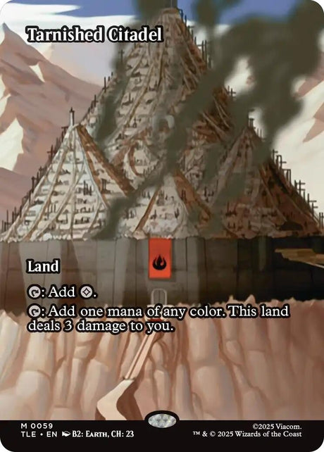 Image for Tarnished Citadel (Borderless) (59) (Foil) (Avatar: The Last Airbender: Eternal-Legal) - Magic: The Gathering