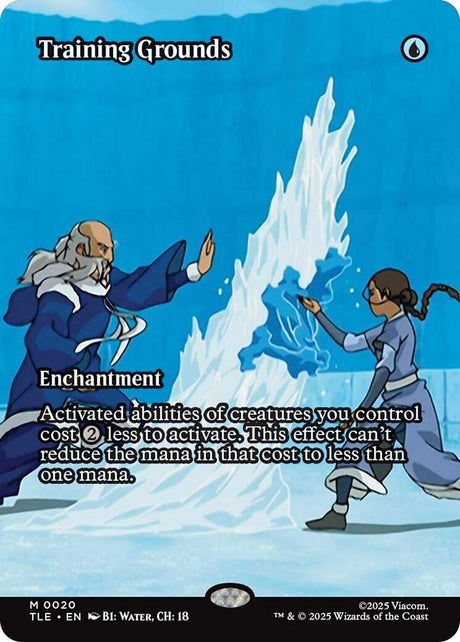 Image for Training Grounds (Borderless) (20) (Avatar: The Last Airbender: Eternal-Legal) - Magic: The Gathering