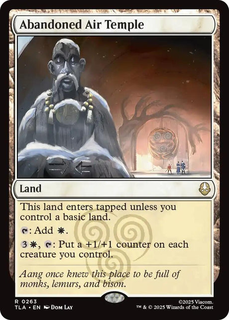 Image for Abandoned Air Temple (263) (Foil) (Avatar: The Last Airbender) - Magic: The Gathering