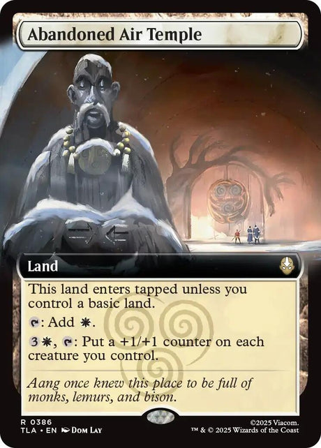 Image for Abandoned Air Temple (Extended Art) (386) (Foil) (Avatar: The Last Airbender) - Magic: The Gathering