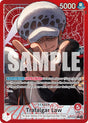 Image for Trafalgar Law - OP14-001 (Alternate Art) (OP14-001) (Foil) (The Azure Sea's Seven) - One Piece Card Game