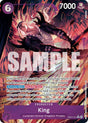 Image for King (Alternate Art) (EB04-031) (Foil) (The Azure Sea's Seven) - One Piece Card Game