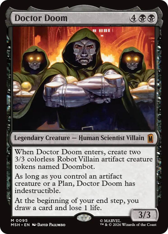 Image for Doctor Doom (95) (Foil) (Marvel Super Heroes) - Magic: The Gathering