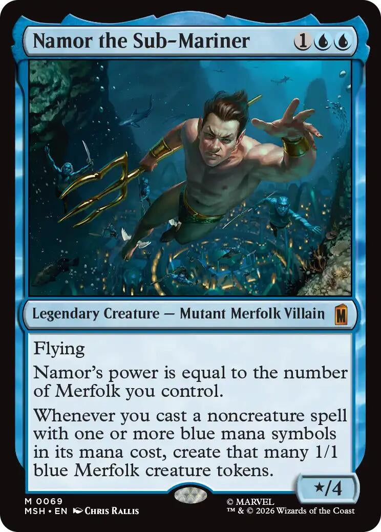 Image for Namor the Sub-Mariner (69) (Marvel Super Heroes) - Magic: The Gathering
