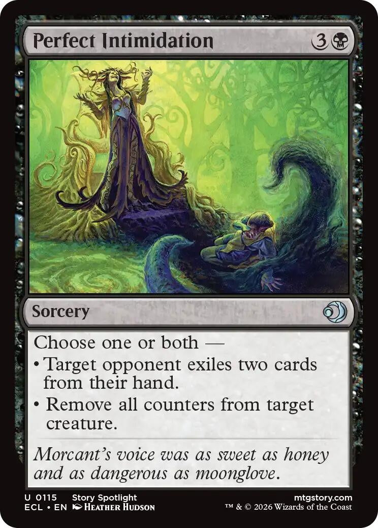 Image for Perfect Intimidation (115) (Foil) (Lorwyn Eclipsed) - Magic: The Gathering
