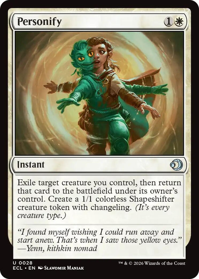 Image for Personify (28) (Foil) (Lorwyn Eclipsed) - Magic: The Gathering