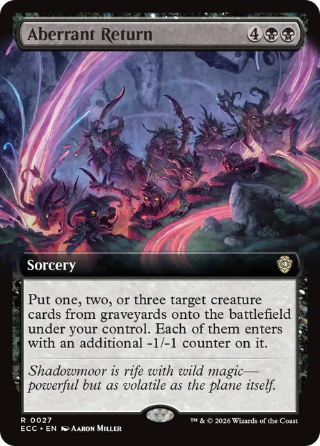 Image for Aberrant Return (Extended Art) (27) (Lorwyn Eclipsed) - Magic: The Gathering