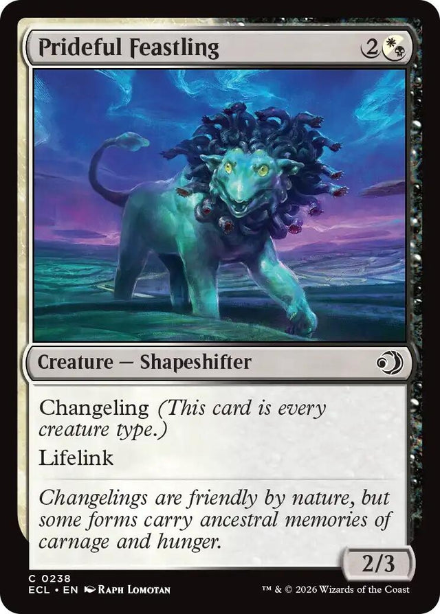 Image for Prideful Feastling (238) (Foil) (Lorwyn Eclipsed) - Magic: The Gathering