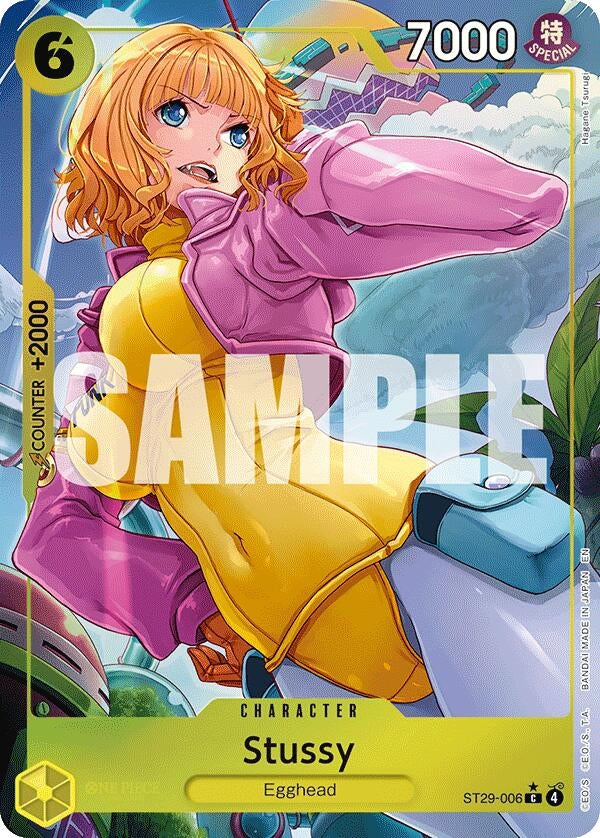 Image for Stussy (Full Art) (ST29-006) (Foil) (Starter Deck 29: Egghead) - One Piece Card Game
