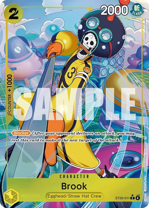 Image for Brook (Full Art) (ST29-011) (Foil) (Starter Deck 29: Egghead) - One Piece Card Game