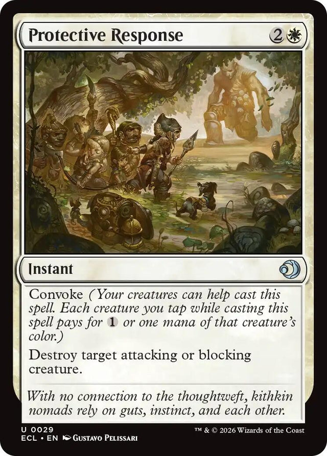 Image for Protective Response (29) (Foil) (Lorwyn Eclipsed) - Magic: The Gathering