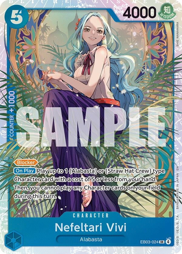 Image for Nefeltari Vivi (024) (EB03-024) (Foil) (Extra Booster: One Piece Heroines Edition) - One Piece Card Game