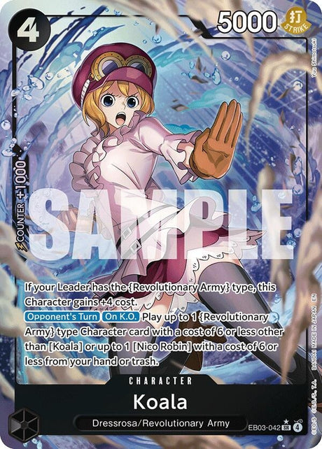 Image for Koala (Alternate Art) (EB03-042) (Foil) (Extra Booster: One Piece Heroines Edition) - One Piece Card Game