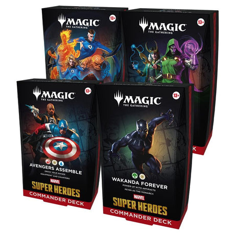 Image for Marvel Super Heroes Commander Deck Case - Magic: The Gathering